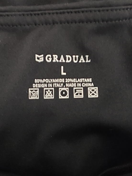 Women’s Black High-Rise Athletic Shorts with Side Pockets - Picture 4 of 4